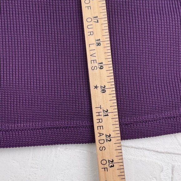 Spyder Jacket Women XSmall Purple Full Zip Heavy Knit Racing Moto Classic - Picture 12 of 13